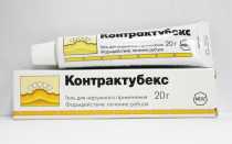 Гель Контрактубекс против прыщей и следов после них