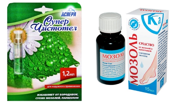 Средства от сухих мозолей