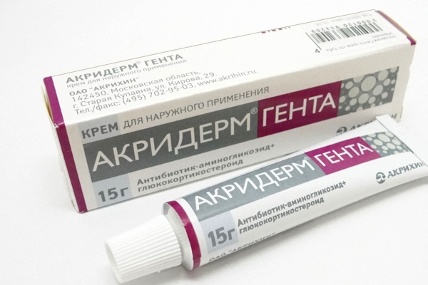 Акридерм гента